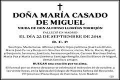 María Casado de Miguel